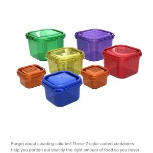Beachbody Portion Control 7 Piece Containers